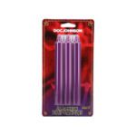 Japanese Drip Candles 3 Pack Purple