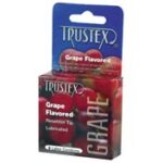 Trustex: Grape Condom 3pk
