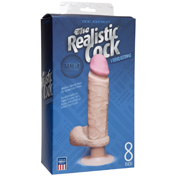 The Realistic Cock - UR3 - Vibrating 8 Inch White | Climactic Adventures