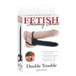 FF Double Trouble Cockring 5.5in Blk