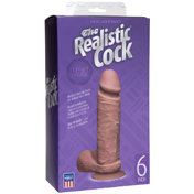 The Realistic Cock - UR3 - 6 Inch Brown | Climactic Adventures