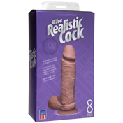 The Realistic Cock - UR3 - 8 Inch Brown | Climactic Adventures