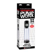 Pipedream Pump Worx Auto-VAC Power Pump Clear/Black | Climactic Adventures