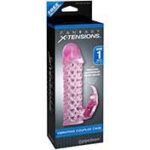 FX Vibrating Couples Cage 1in Pink