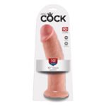 King Cock 10in Cock w/ Suction Cup Beige