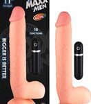 Maxx Men Vib 11in. Straight Dong (Ivory)