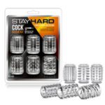 Stay Hard 6pc Cock Sleeve Kit Clear