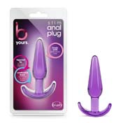 Blush B Yours Slim Anal Plug Purple | Climactic Adventures