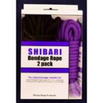 Ple'sur Purple & Black 10m Rope Kit 2pk