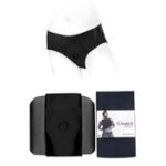 SpareParts Tomboi Nylon Briefs Blk 5XL